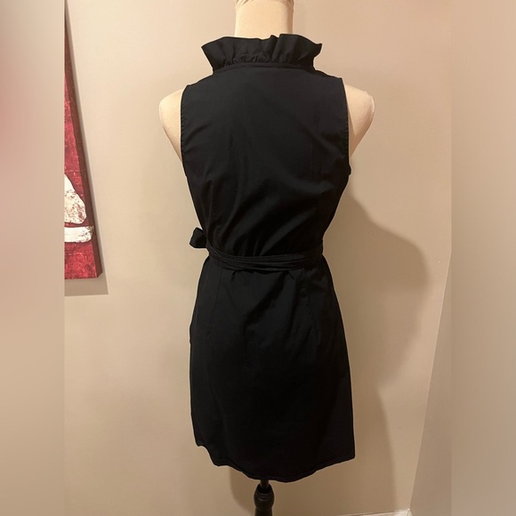 Loft LBD Wrap, Ruffle V Neck, size 2 - Picture 3 of 7